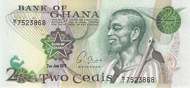 2 Cedis 1977 p14c
